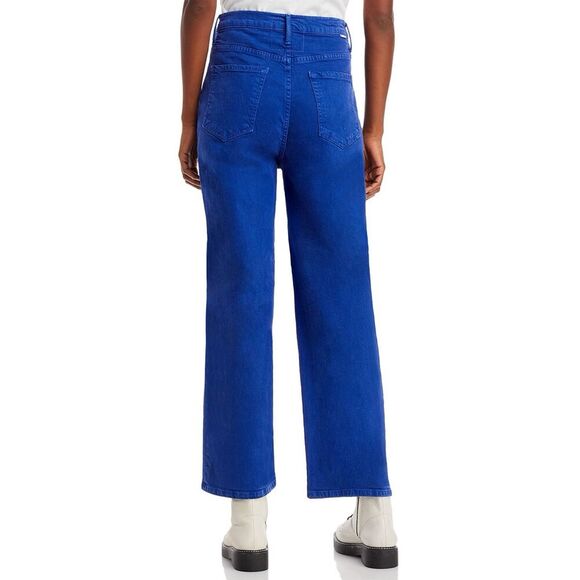 MOTHER SUPERIOR High Waist Tunnel Vision Wide Leg Jean Deep Ultramarine Blue 27 - Picture 2 of 13